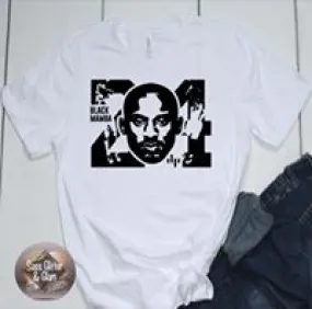 24 Black Mamba Kobe Bryant (black ink)
