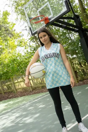 AB Basketball Vest - Green/White