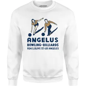 Angelus - Los Angeles, CA - Vintage Bowling Alley - Unisex Sweatshirt