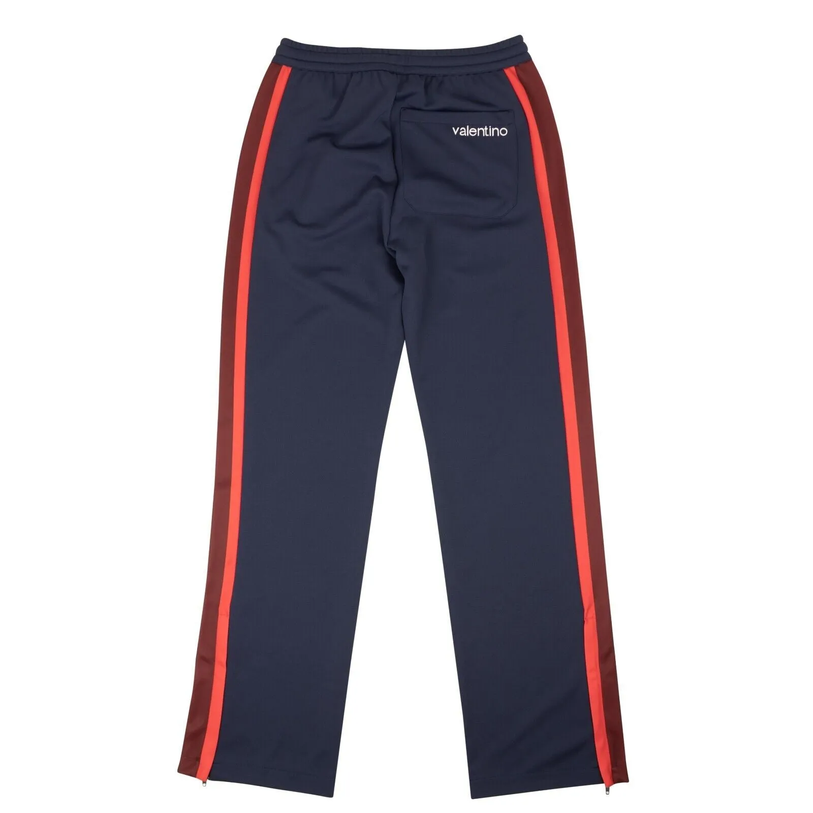 Blue Technical Foulard Archive Cotton Pants