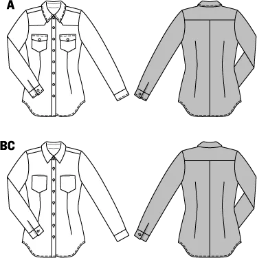 Burda Pattern 6849 (6-16)