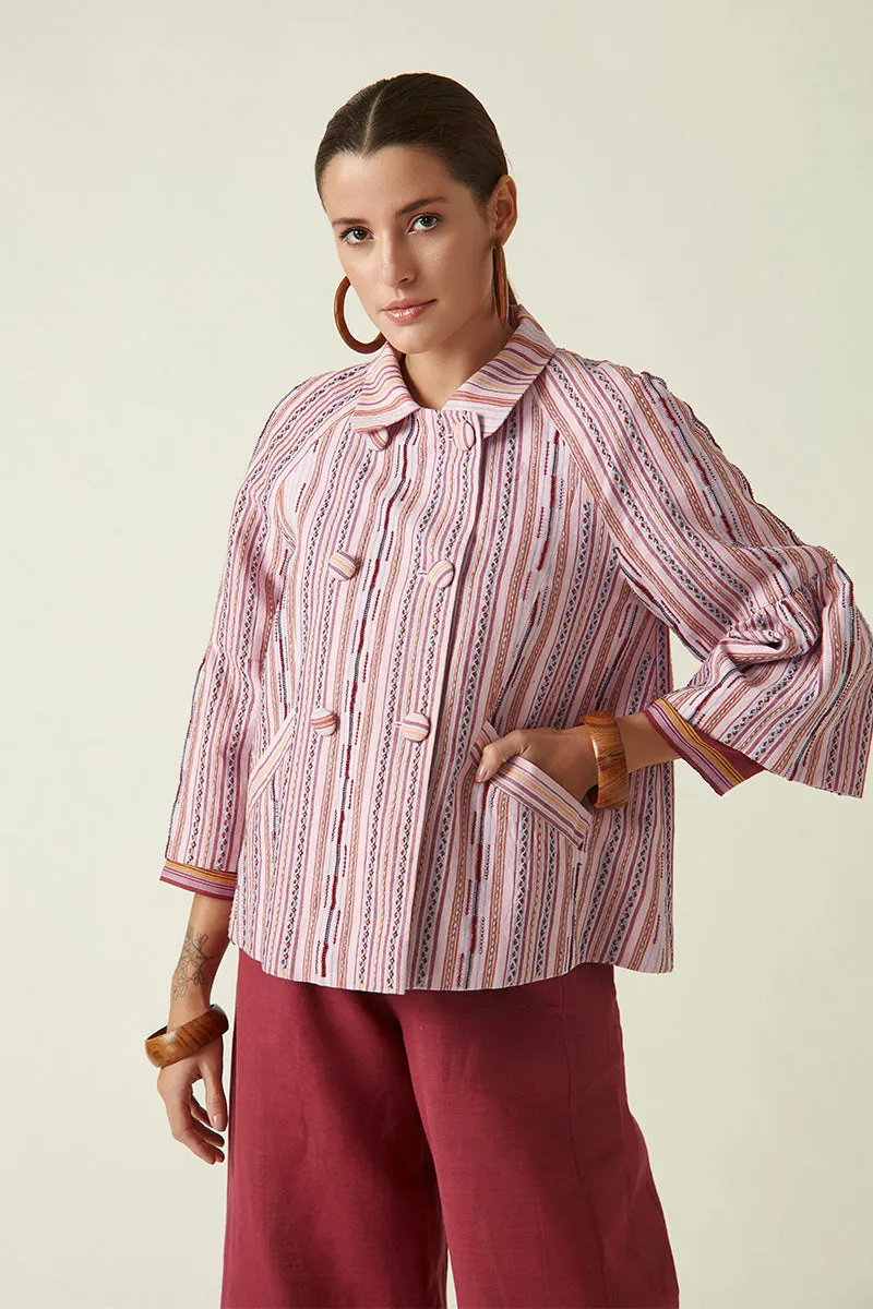 GREVILLEA PEPLUM JACKET