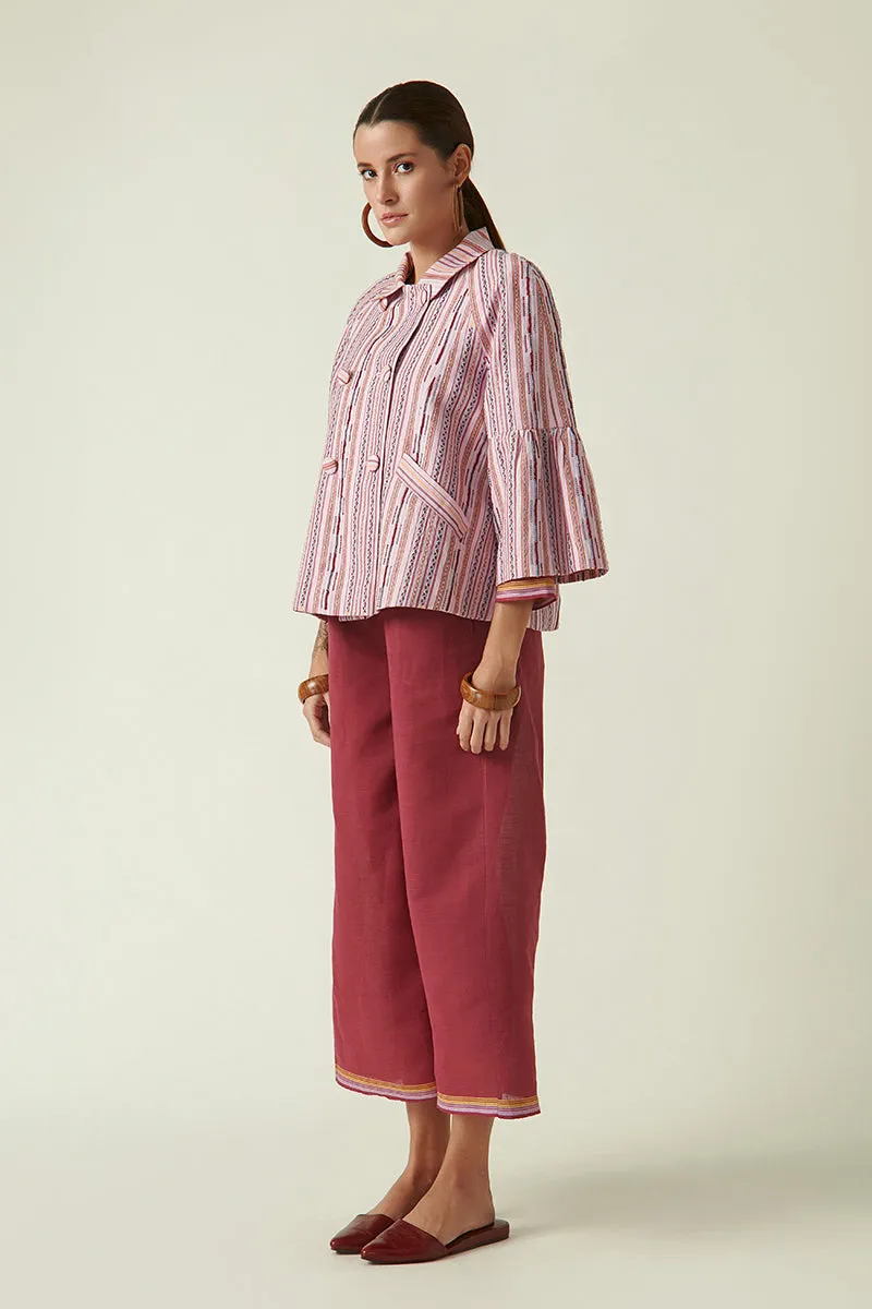 GREVILLEA PEPLUM JACKET
