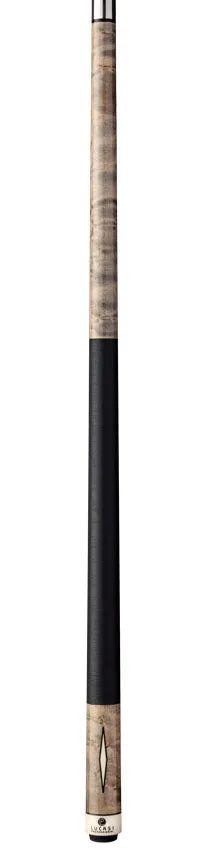 Lucasi Professional Series Gray Wash Birdseye Maple 10 Thread Play Cue -