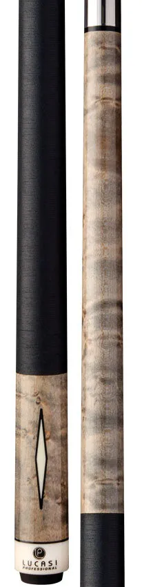 Lucasi Professional Series Gray Wash Birdseye Maple 10 Thread Play Cue -