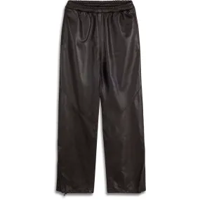 LUXE LEATHER JOGGER -SABLE