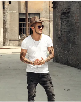 Men's Summer Soft Cotton T-Shirt