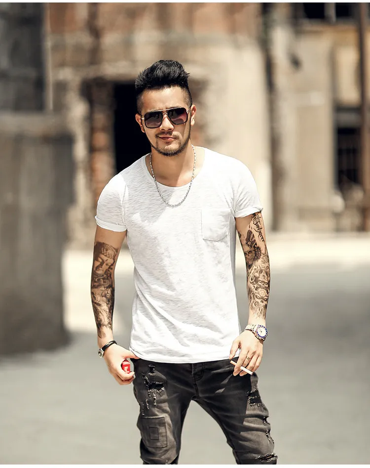 Men's Summer Soft Cotton T-Shirt