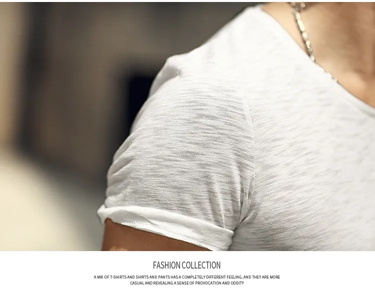 Men's Summer Soft Cotton T-Shirt