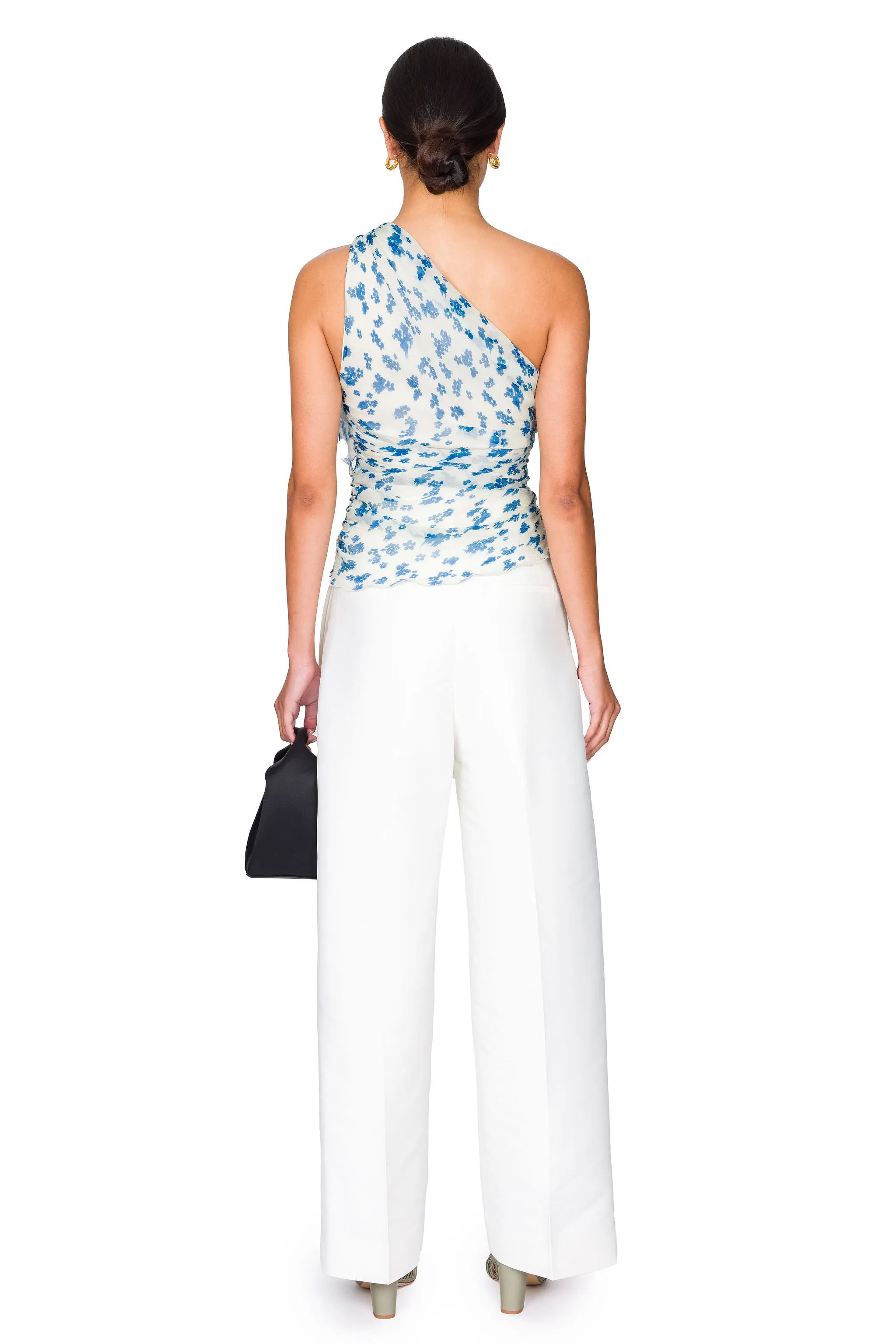 One Shoulder Draped Top