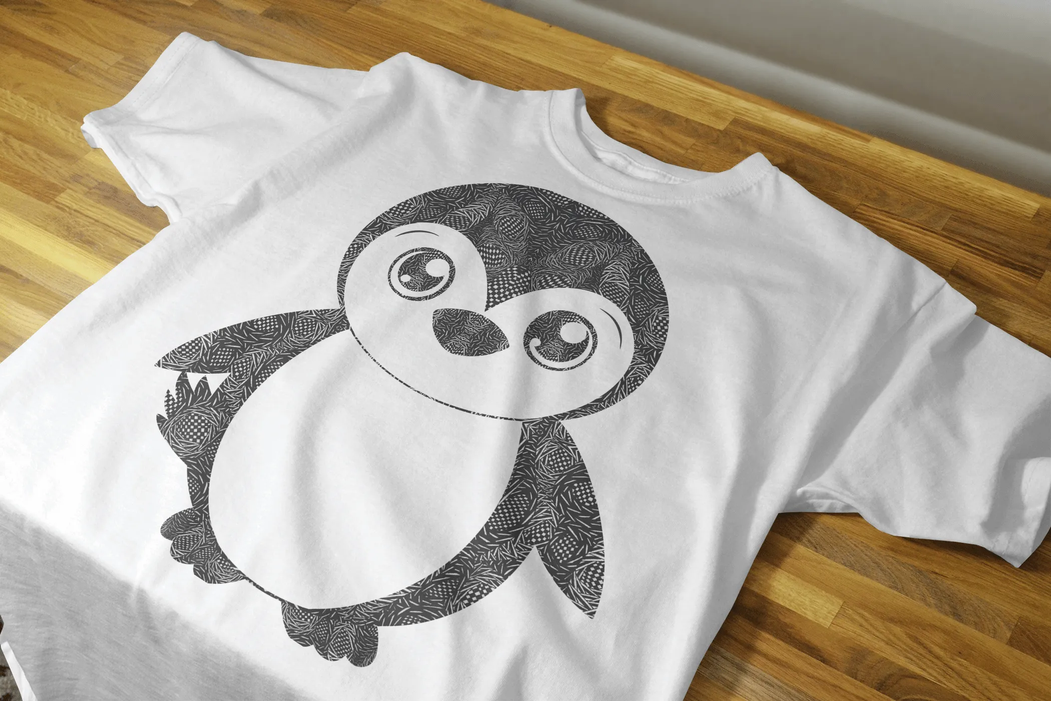 Penguinator Unisex T-Shirt - 100% Cotton Crewneck Half Sleeve