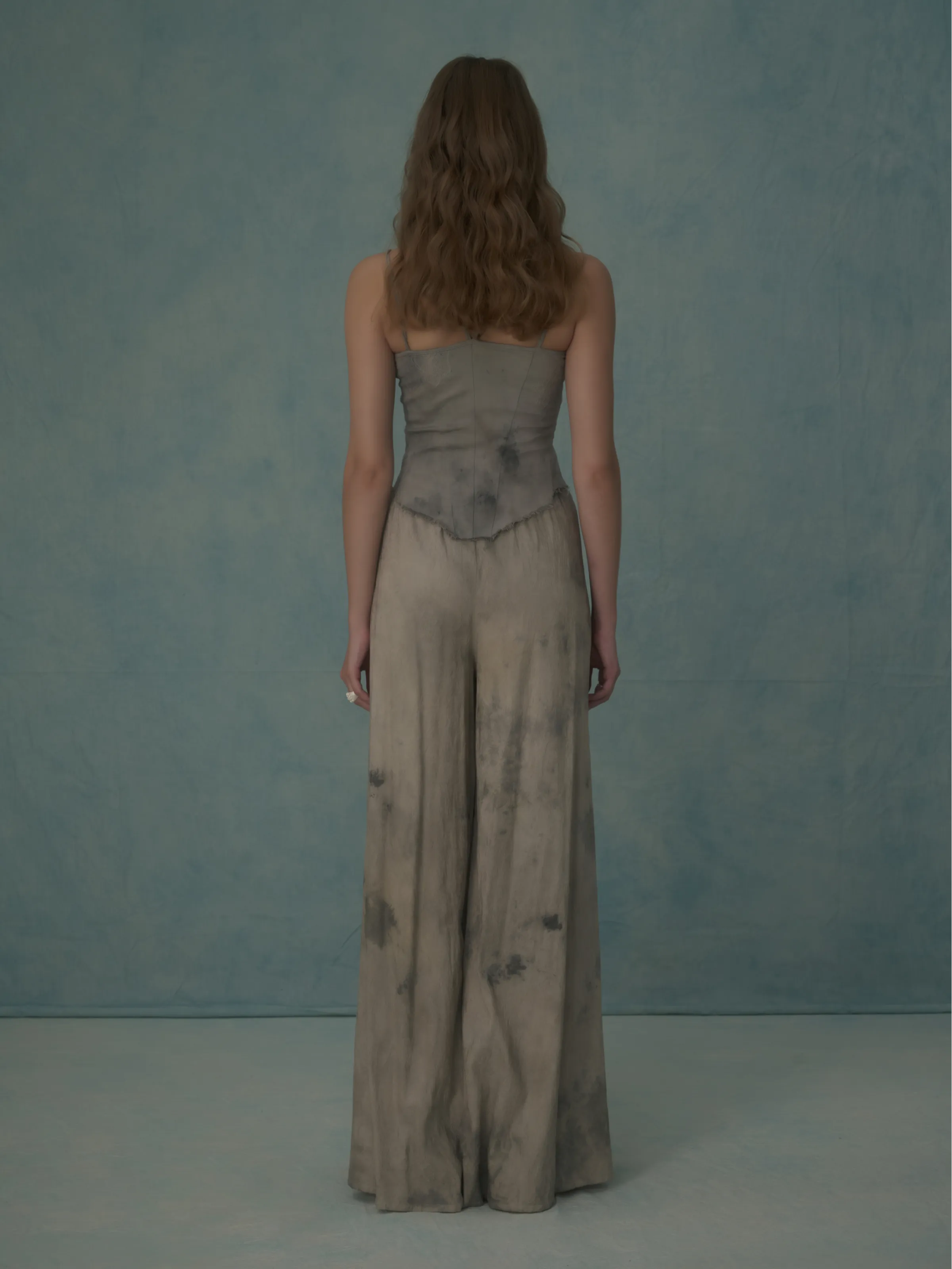 Plant Dyed Lace Stretch Camisole