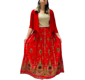 PRINTED SKIRT PRINT 119