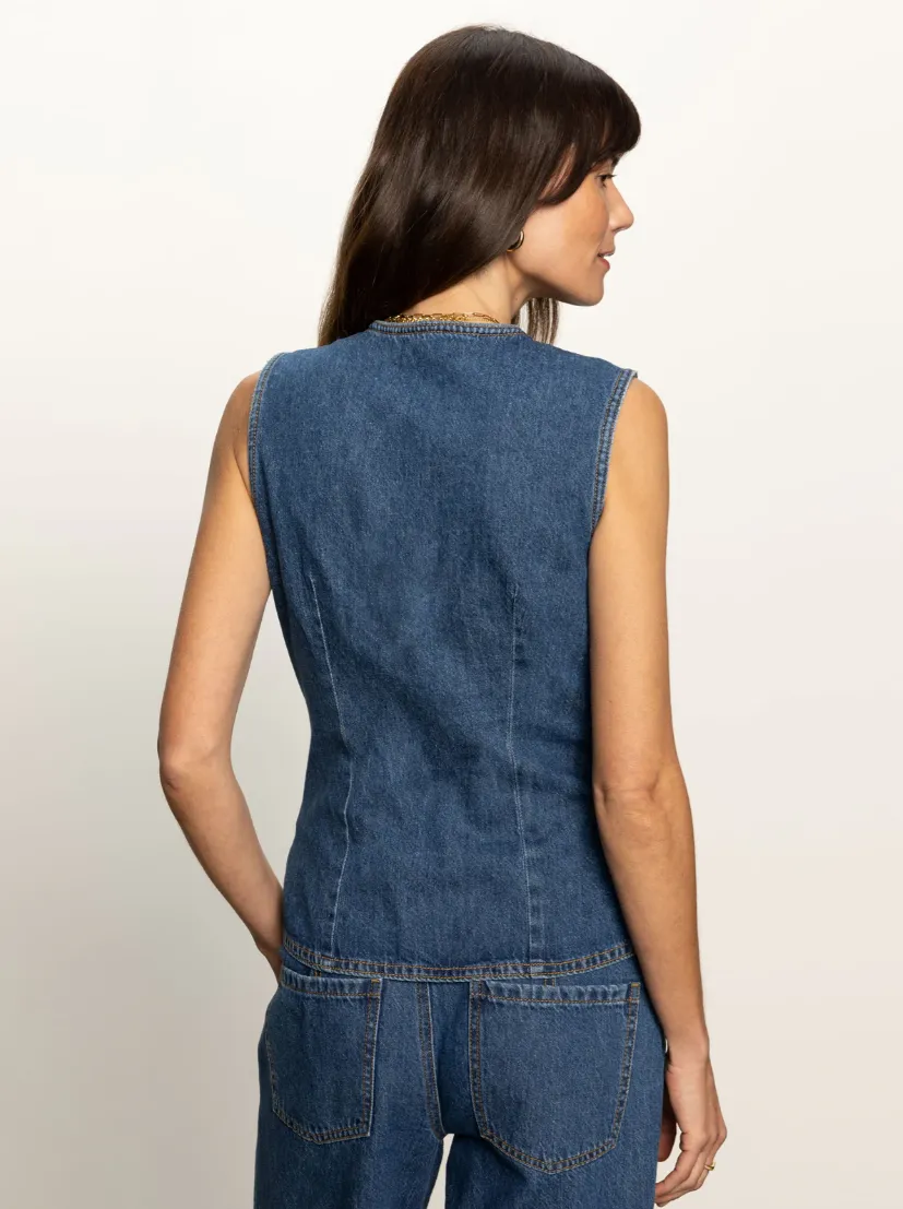 Sanctuary Maritime Denim Vest