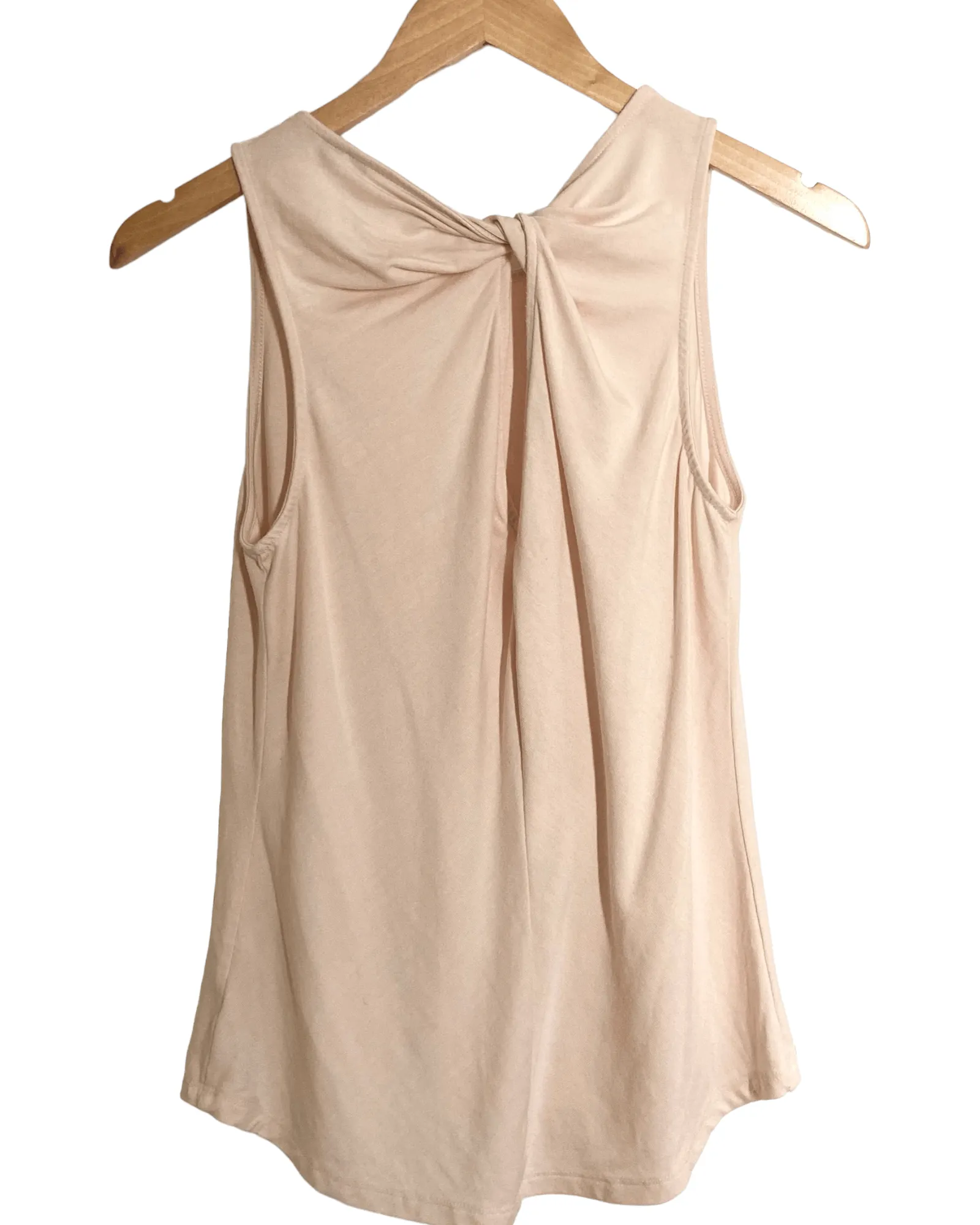 Soft Summer Ballerina Pink Twist Back Tank