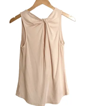 Soft Summer Ballerina Pink Twist Back Tank