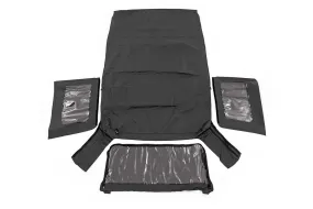 Soft Top - Replacement - Black - 4 Door - Jeep Wrangler JK (07-09)