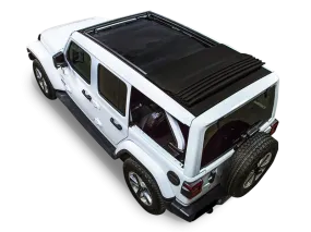 SPIDERWEBSHADE Power Top Shade, 4-Door Sky-One-Touch-Top Only, Black for 18-up  Jeep Wrangler JL Unlimited