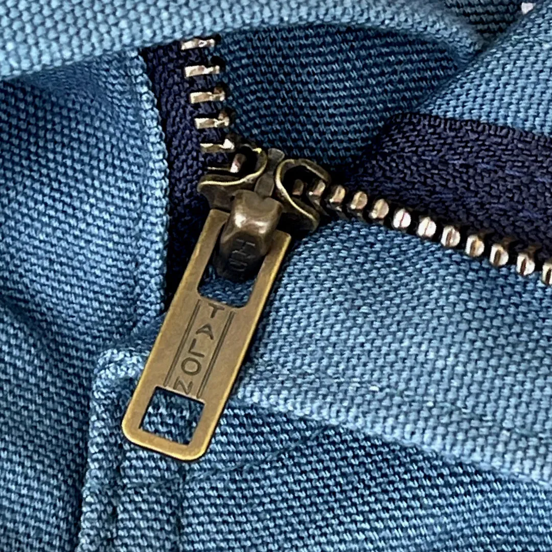 Steel Blue Work Uniform Mt. Vernon Mills Duck Chino
