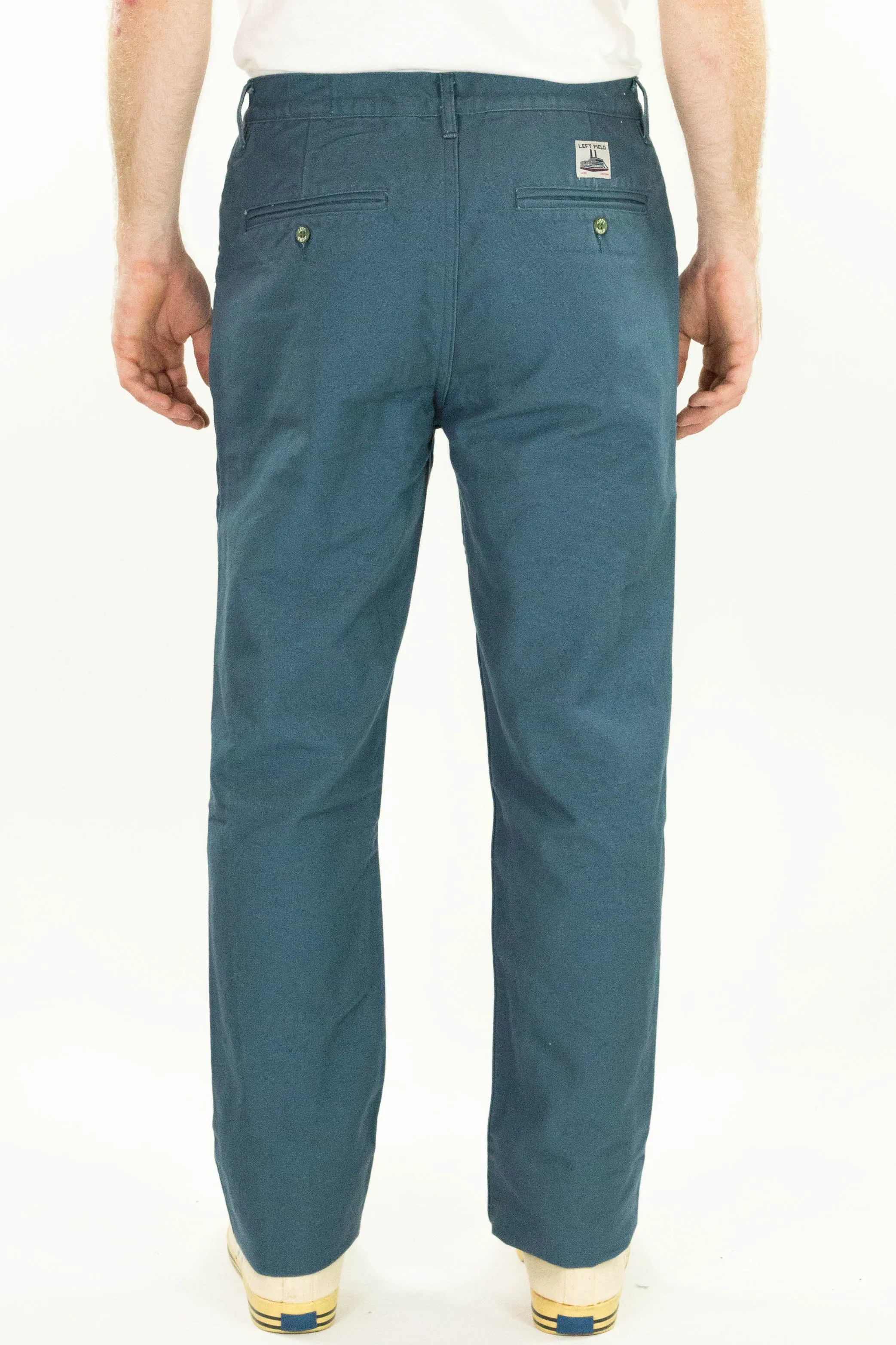 Steel Blue Work Uniform Mt. Vernon Mills Duck Chino