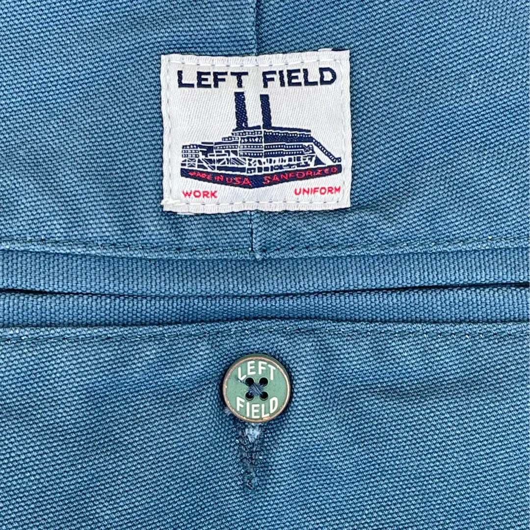 Steel Blue Work Uniform Mt. Vernon Mills Duck Chino