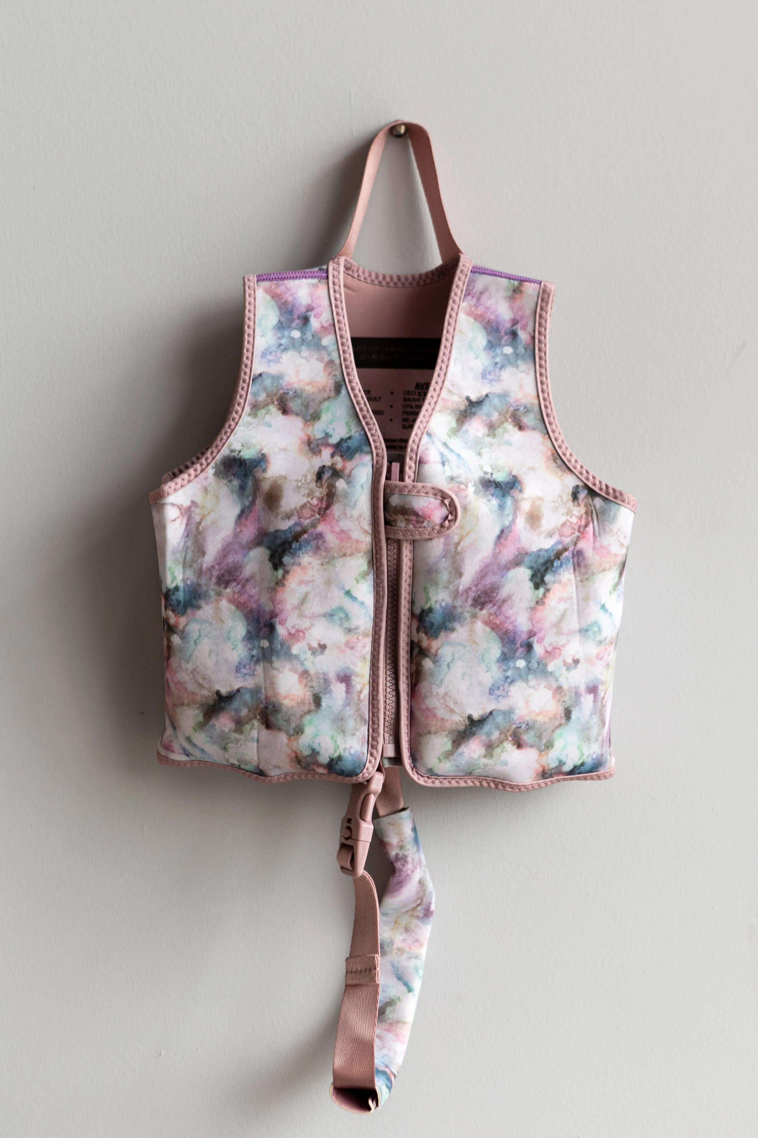 Swim Vests: Small (1-3Y) / Line Rose