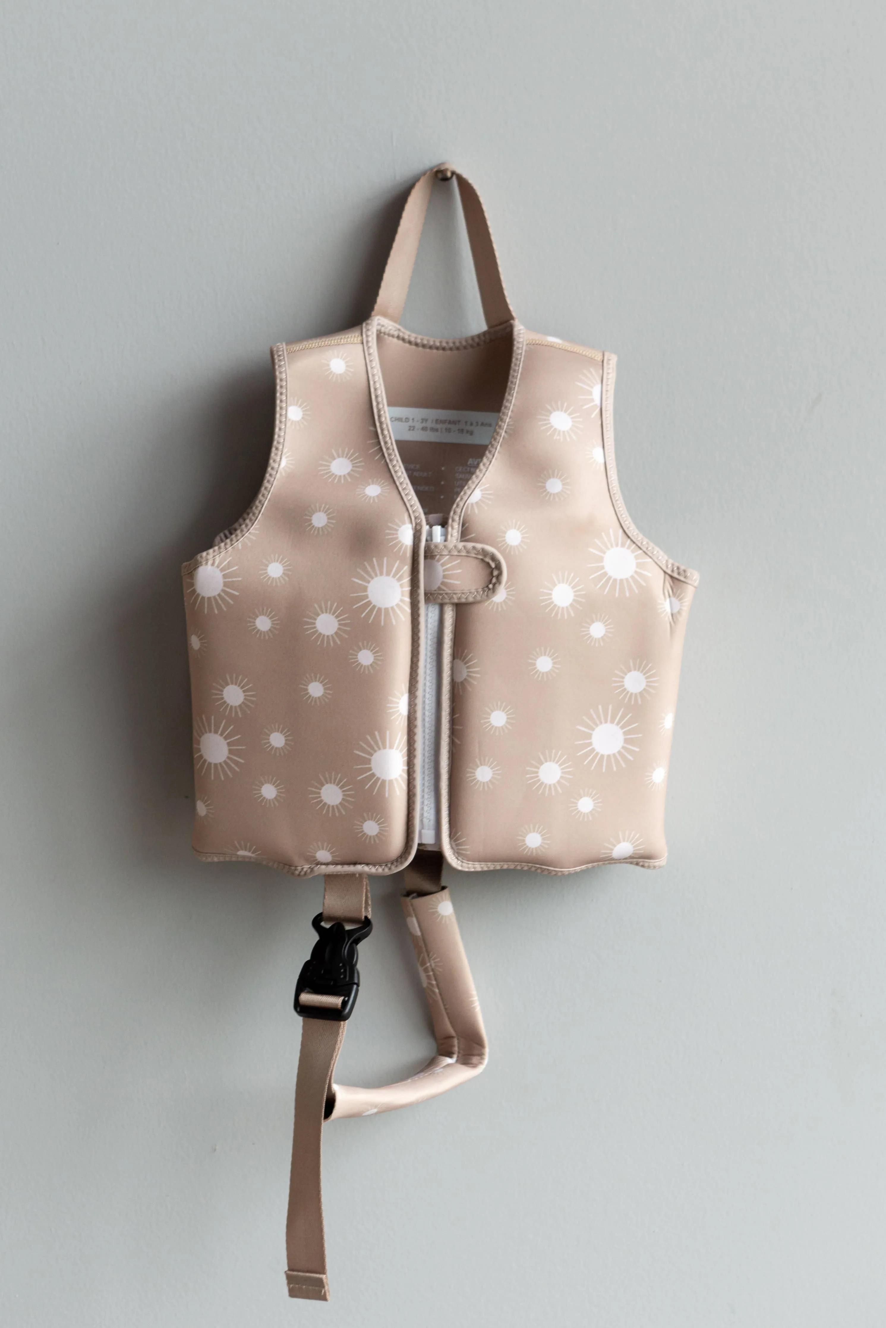 Swim Vests: Small (1-3Y) / Line Rose