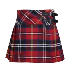 Tartan Dual Buckle Skirt