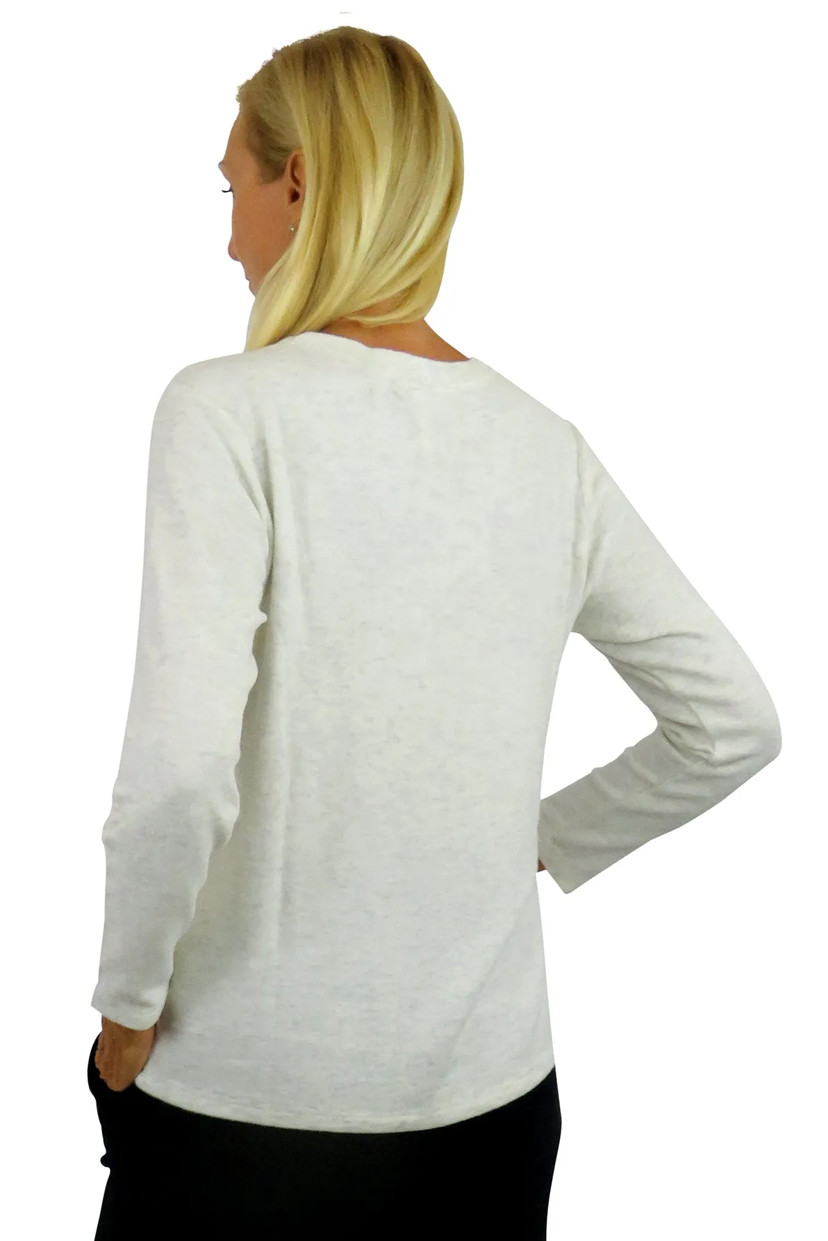 V-Neck Comfort Collection Long Sleeve Top