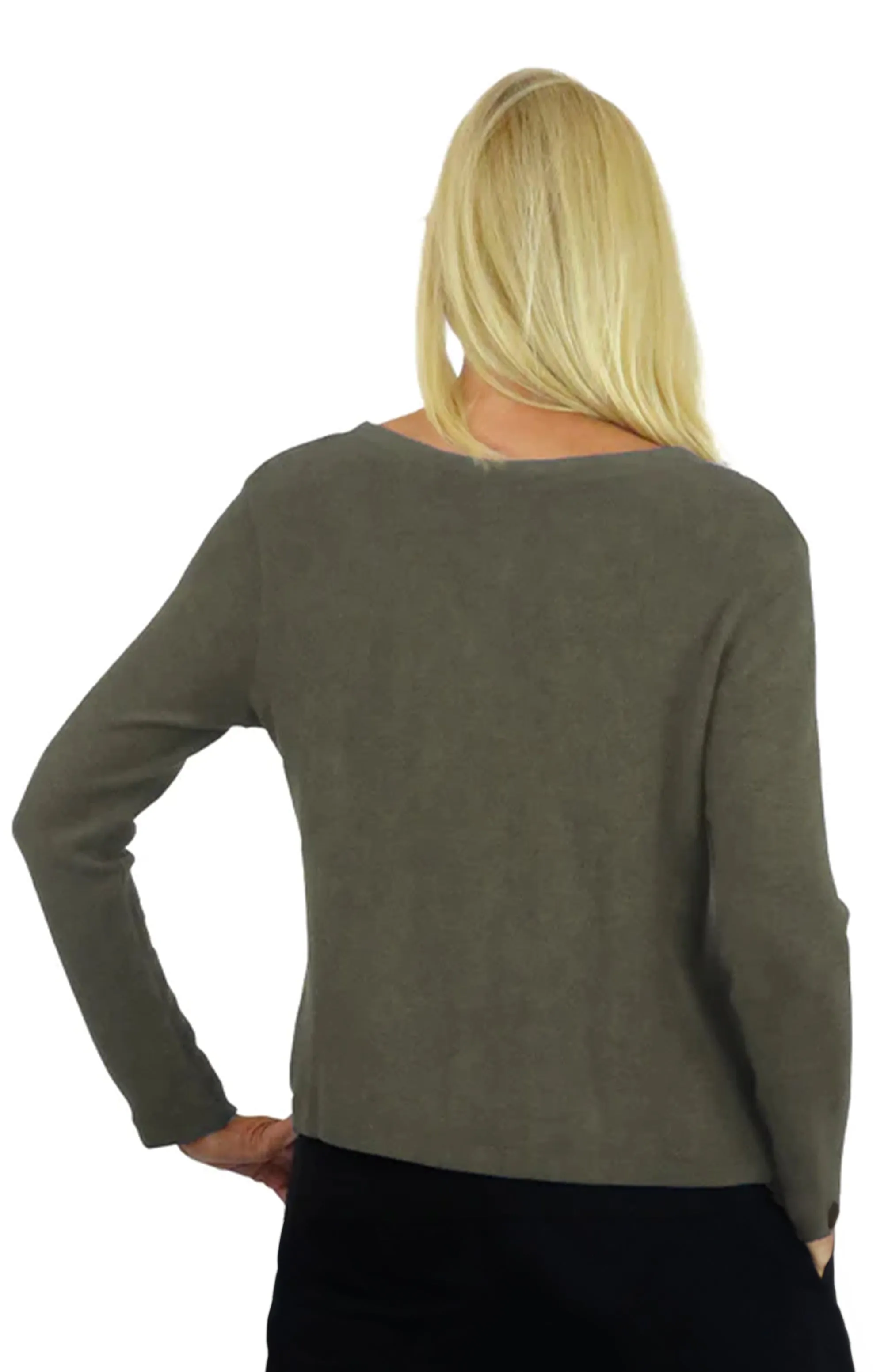 V-Neck Comfort Collection Long Sleeve Top