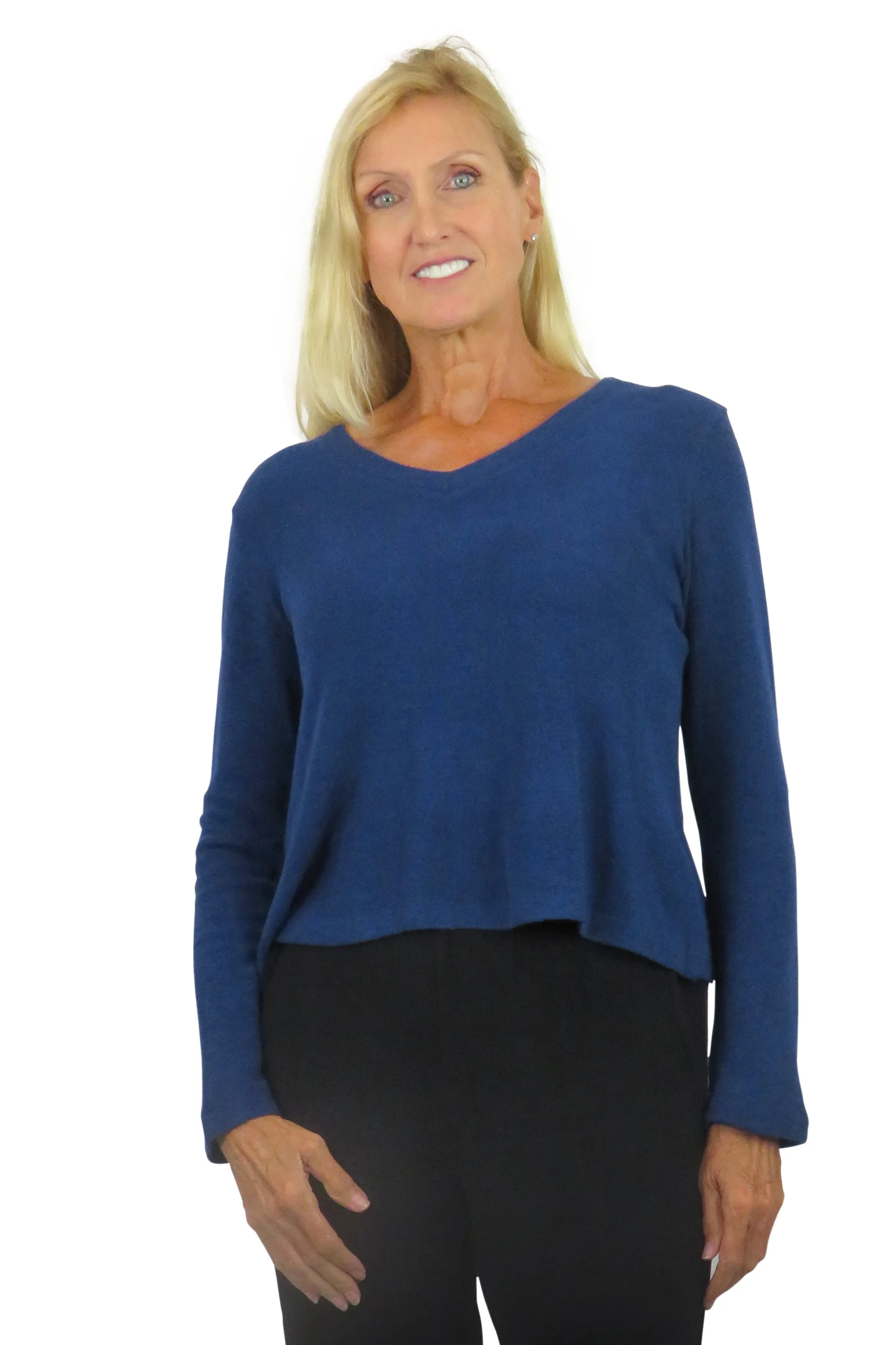 V-Neck Comfort Collection Long Sleeve Top