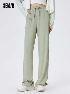 Women's Knitted Comfortable Cool Straight Pants