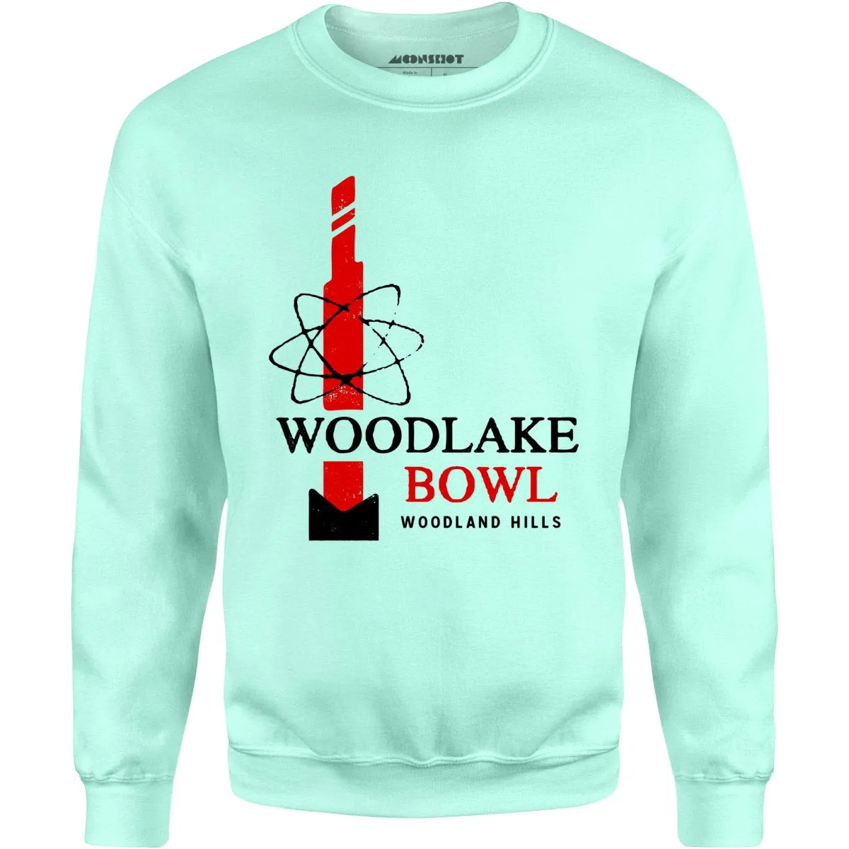 Woodlake Bowl - Woodland Hills, CA - Vintage Bowling Alley - Unisex Sweatshirt