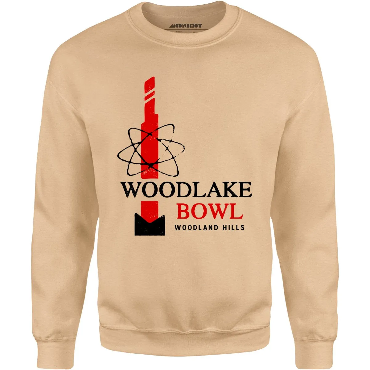 Woodlake Bowl - Woodland Hills, CA - Vintage Bowling Alley - Unisex Sweatshirt