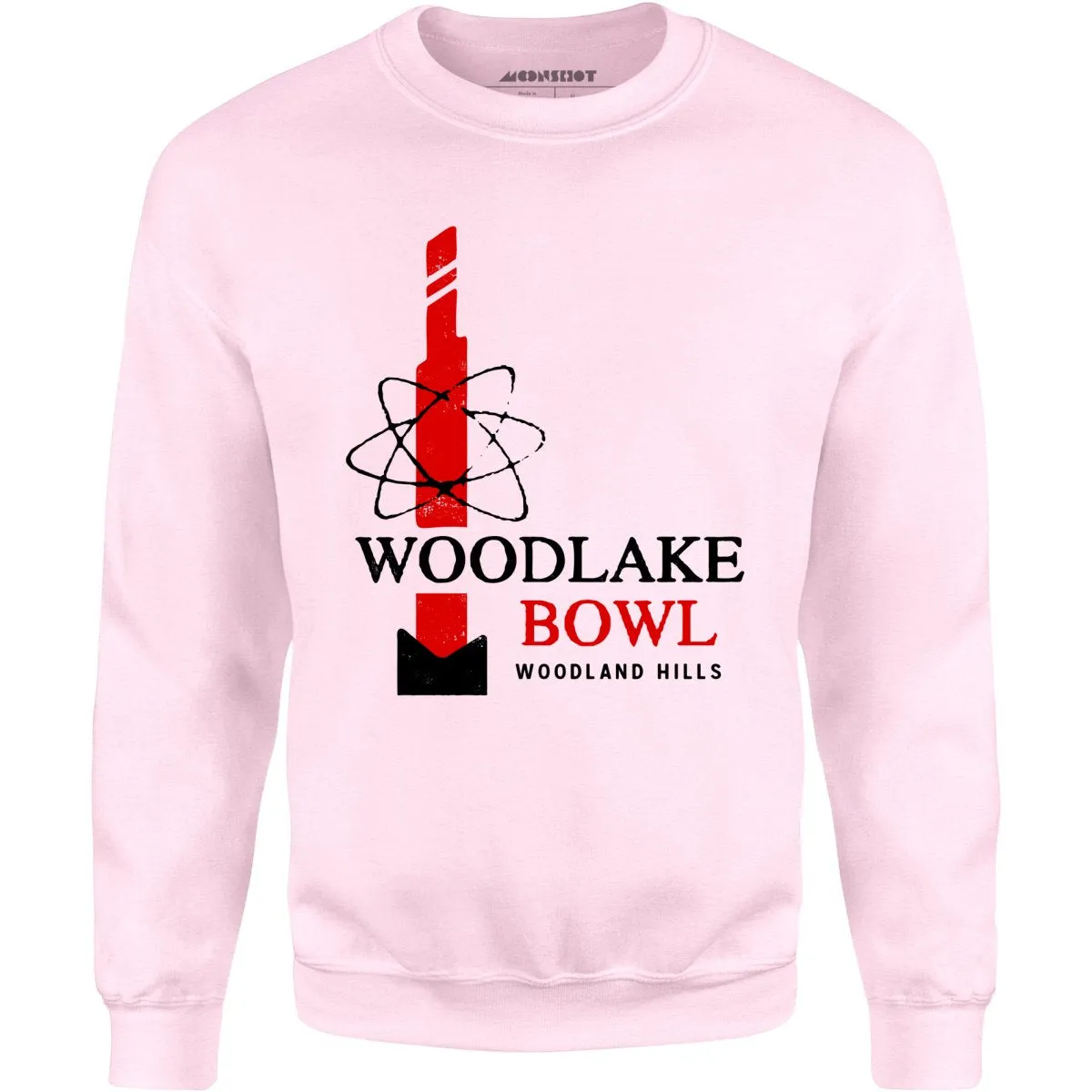 Woodlake Bowl - Woodland Hills, CA - Vintage Bowling Alley - Unisex Sweatshirt