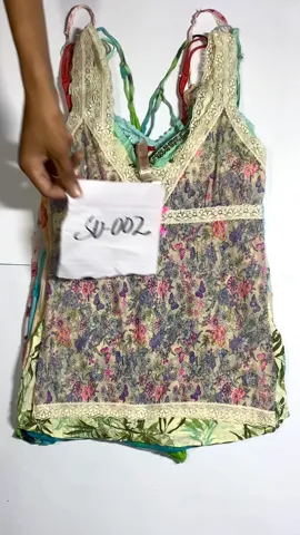Y2K Soft Girl Cami Tops  (002)